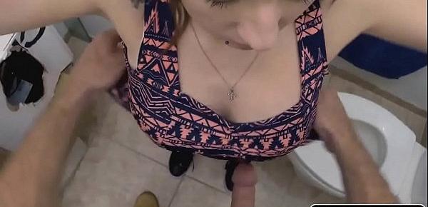 Gorgeous sweet babe sucking it hard for silver chain